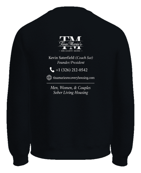 Coach Sat Shop Crewneck — Black back