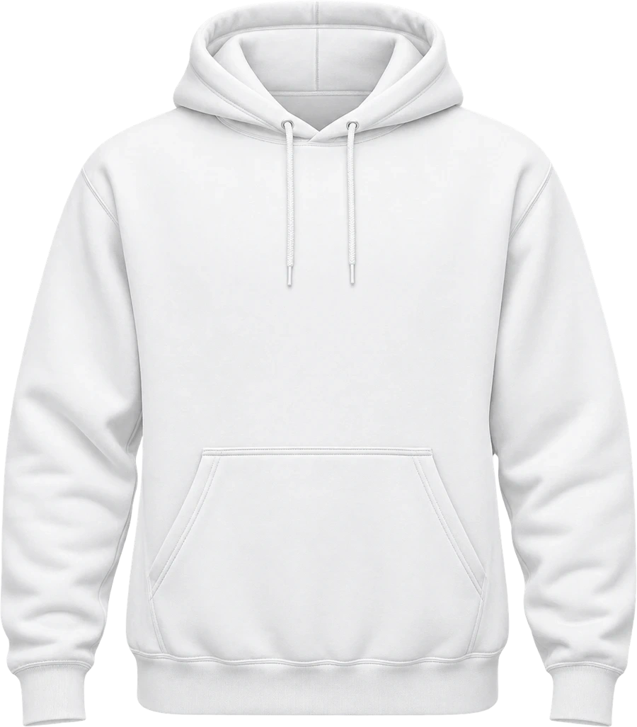 Colonel White Hoodie — White back