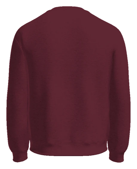Earley Academy Crewneck — Maroon back