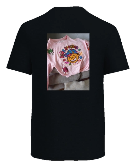 HIMZ APPAREL Tee — Black back