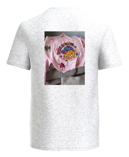HIMZ APPAREL Tee — White back