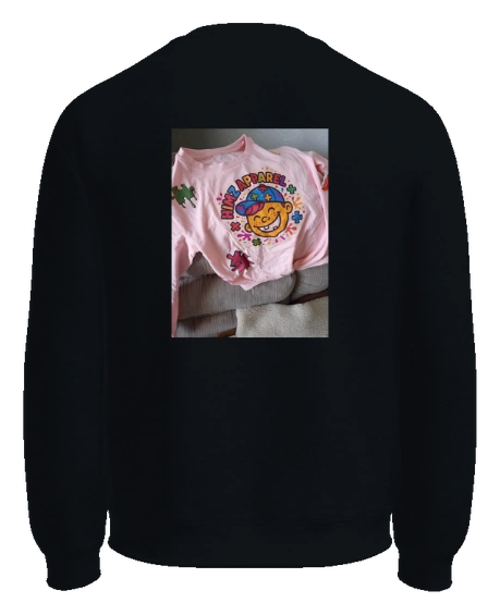 HIMZ APPAREL Crewneck — Black back