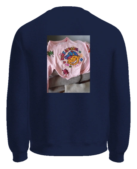HIMZ APPAREL Crewneck — Navy back