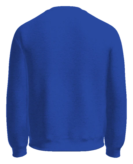 Holy Angels Catholic School Crewneck — Royal back