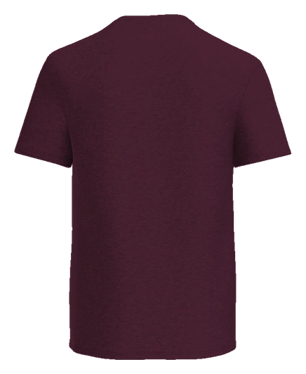 Horace Mann Elementary Tee — Maroon back