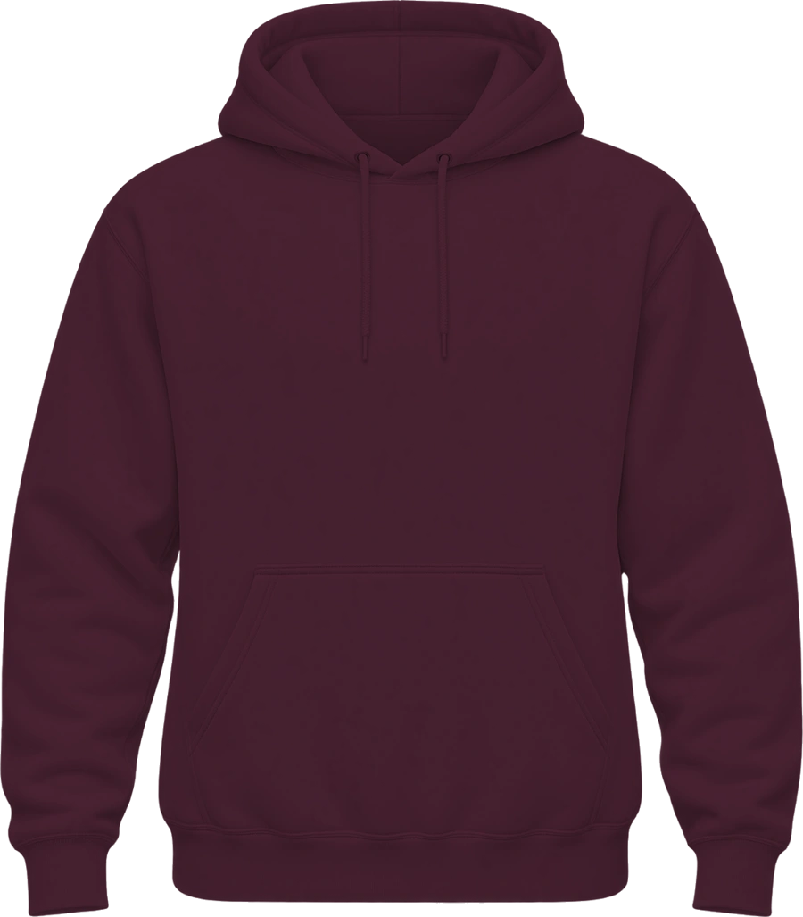 Horace Mann Elementary Hoodie — Maroon back