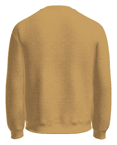 Horace Mann Elementary Crewneck — Old Gold back