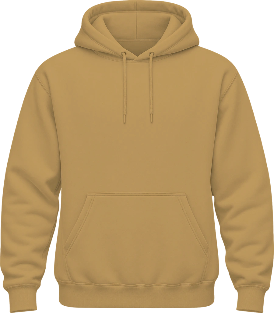 Horace Mann Elementary Hoodie — Old Gold back