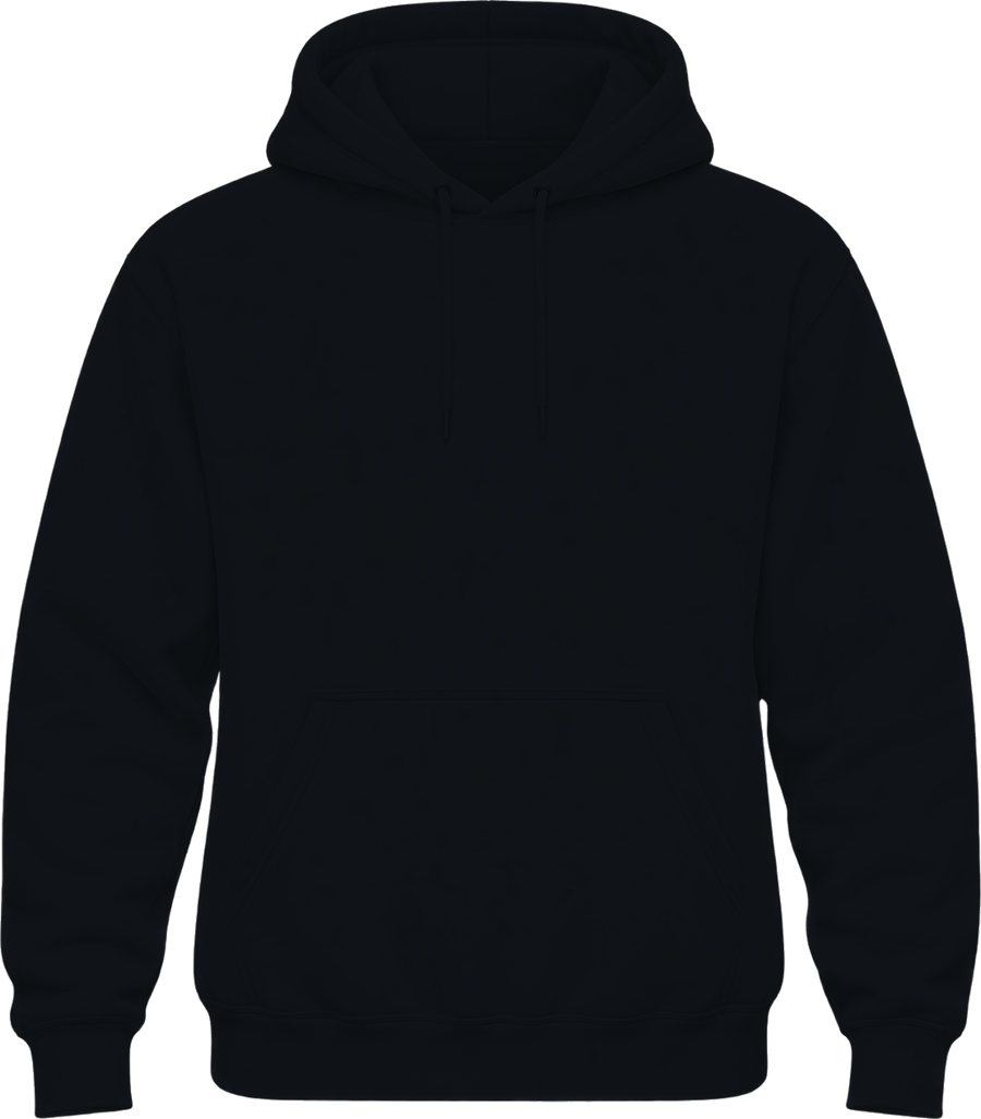 Merch Going Crazy Hoodie — Black back