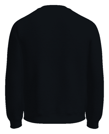 Merch Going Crazy Crewneck — Black back