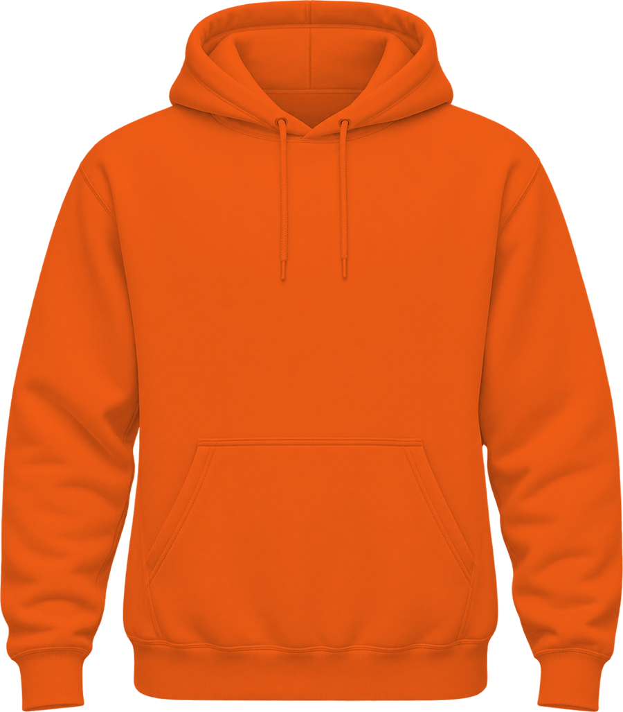 Merch Going Crazy Hoodie — S. Orange back