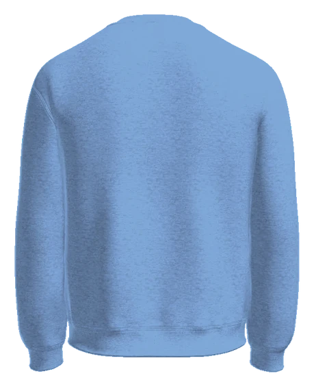 Ruskin Elementary Crewneck — Carolina Blue back