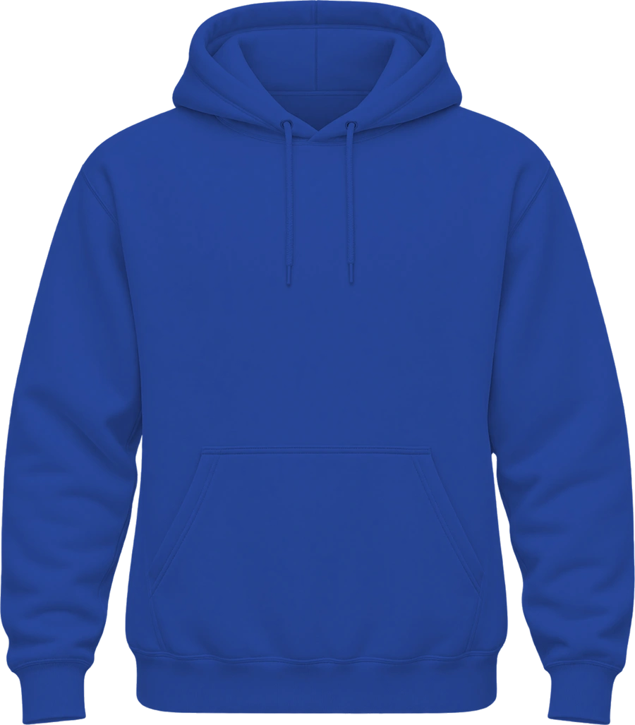 The Locker Room LA Hoodie — Royal back