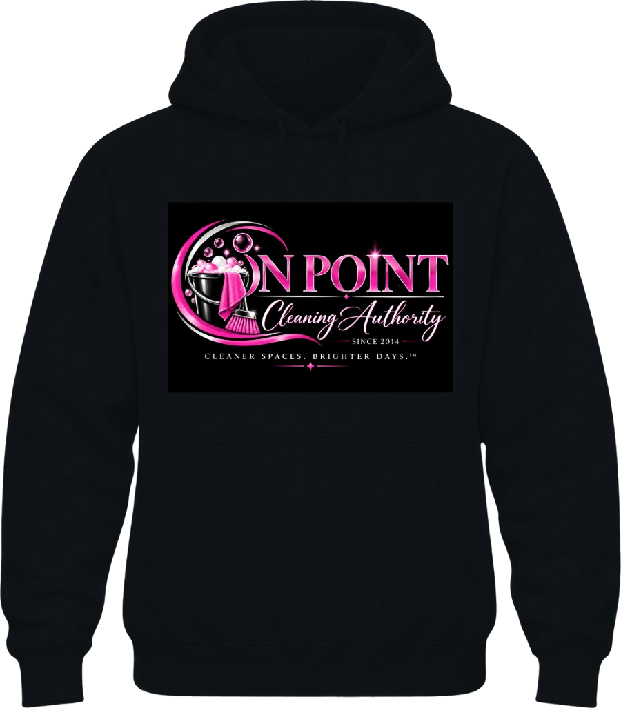 THE OPCA SHOP by On Point Cleaning Authority Hoodie — Black back