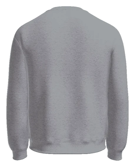 Trotwood-Madison High School Crewneck — Sport Grey back