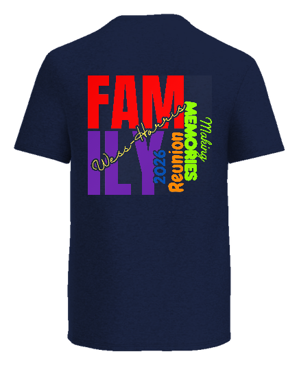 Tshirt Kings Tee — Navy back