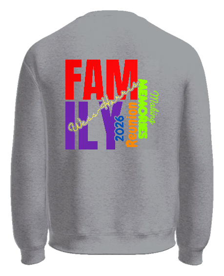 Tshirt Kings Crewneck — Sport Grey back