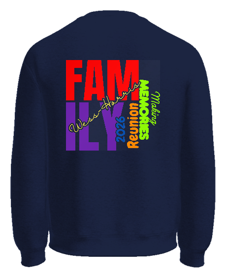 Tshirt Kings Crewneck — Navy back