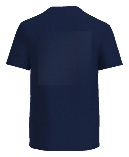 TSK Test Drop Tee — Navy back