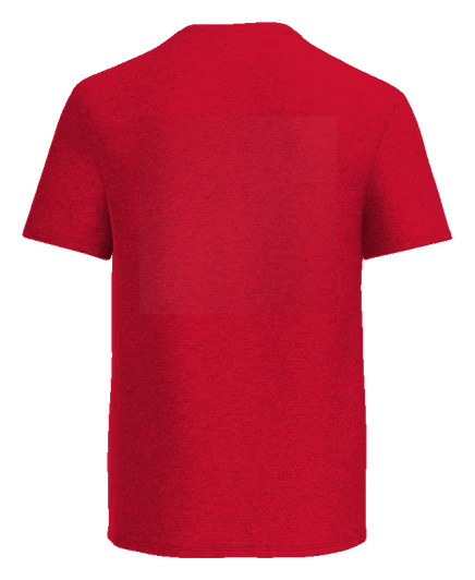 TSK Test Drop Tee — Red back