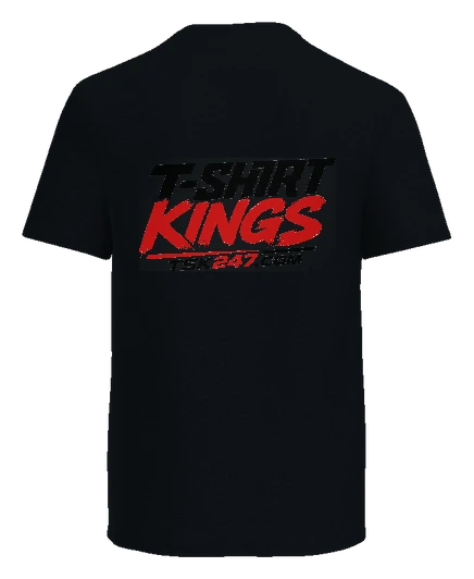tsk247.com Tee — Black back