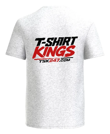 tsk247.com Tee — White back