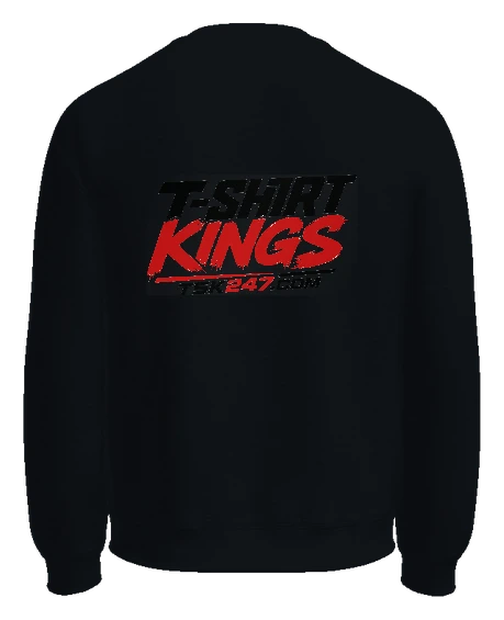 tsk247.com Crewneck — Black back