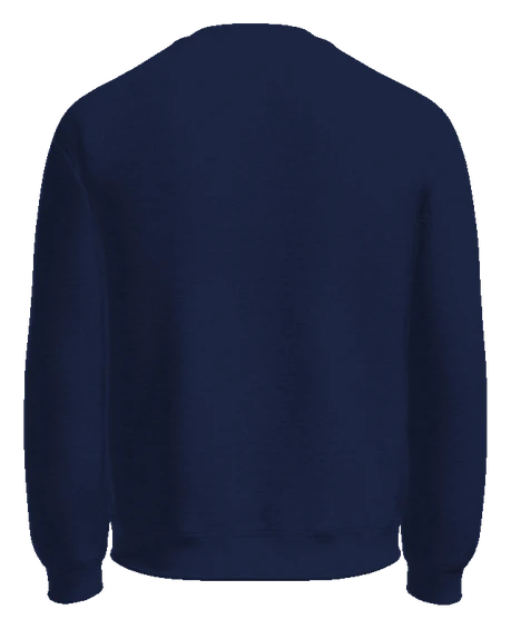 Valerie Elementary Crewneck — Navy back