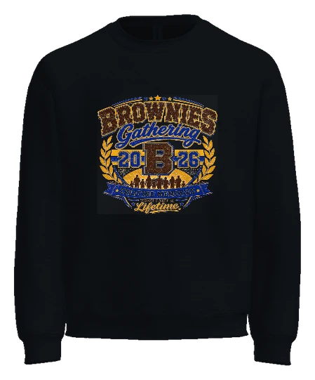 ahhava Crewneck — Black front