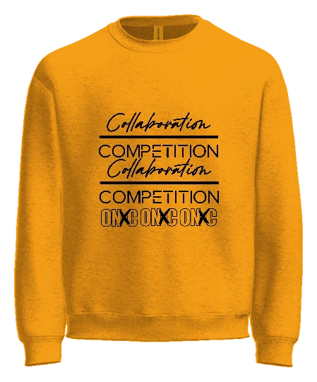 Capitalist Clothing (Cæpįtæłíśt™️) Crewneck — Gold front