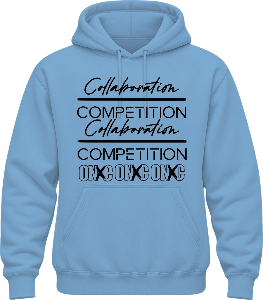 Capitalist Clothing (Cæpįtæłíśt™️) Hoodie — Light Blue