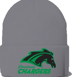 Cleveland Elementary (Chargers) Beanie — Sport Grey front
