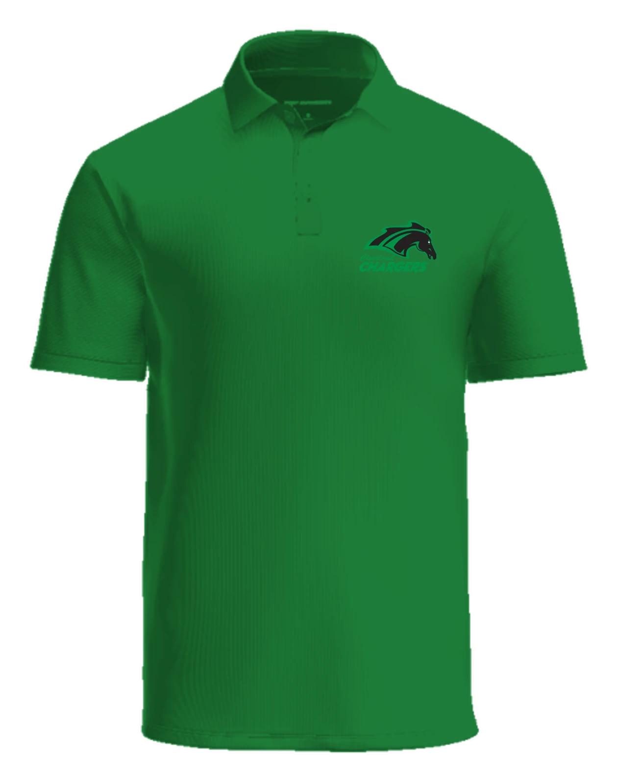 Cleveland Elementary (Chargers) Cleveland Chargers Polo — Kelly Green