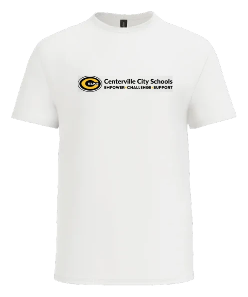 W.O. Cline Elementary School Tee — White front