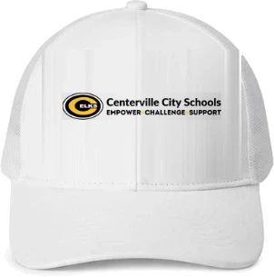 W.O. Cline Elementary School Trucker Hat — White