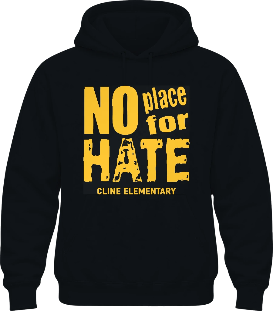 W.O. Cline Elementary School Hoodie — Black
