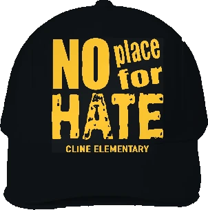 W.O. Cline Elementary School Trucker Hat — Black