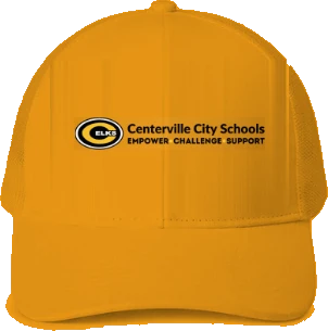 W.O. Cline Elementary School Trucker Hat — Gold