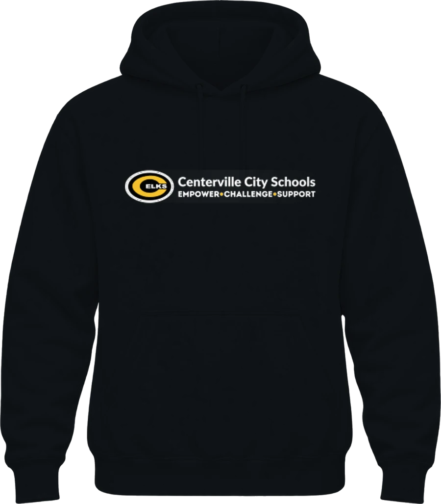 W.O. Cline Elementary School Hoodie — Black
