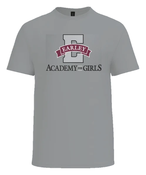 Earley Academy Tee — Sport Grey front