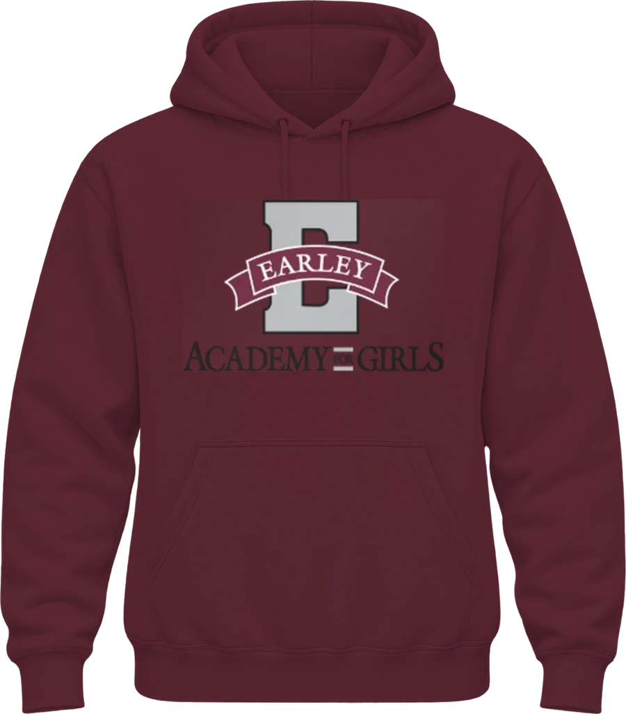 Earley Academy Hoodie — Maroon