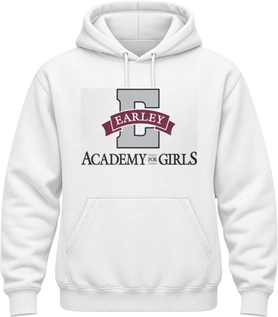 Earley Academy Hoodie — White