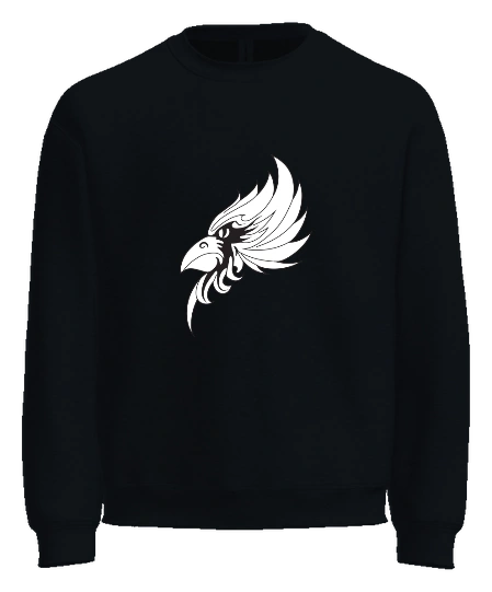 Eastmont Elementary Crewneck — Black front