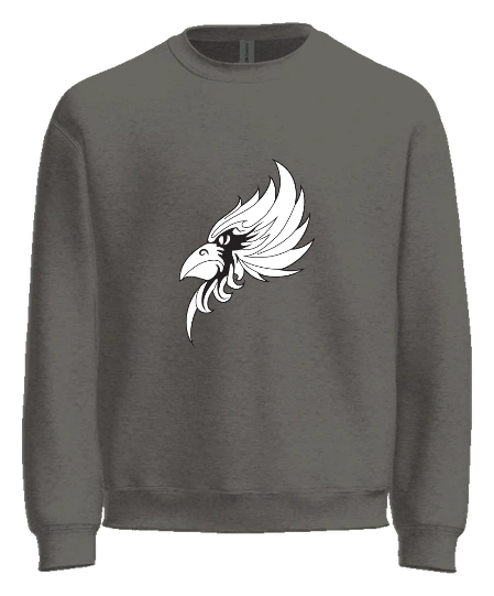 Eastmont Elementary Crewneck — Charcoal front