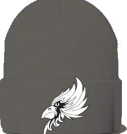 Eastmont Elementary Beanie — Charcoal front