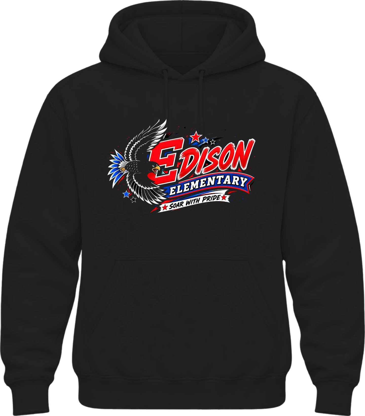 Edison Elementary Edison Elementary Hoodie — Black
