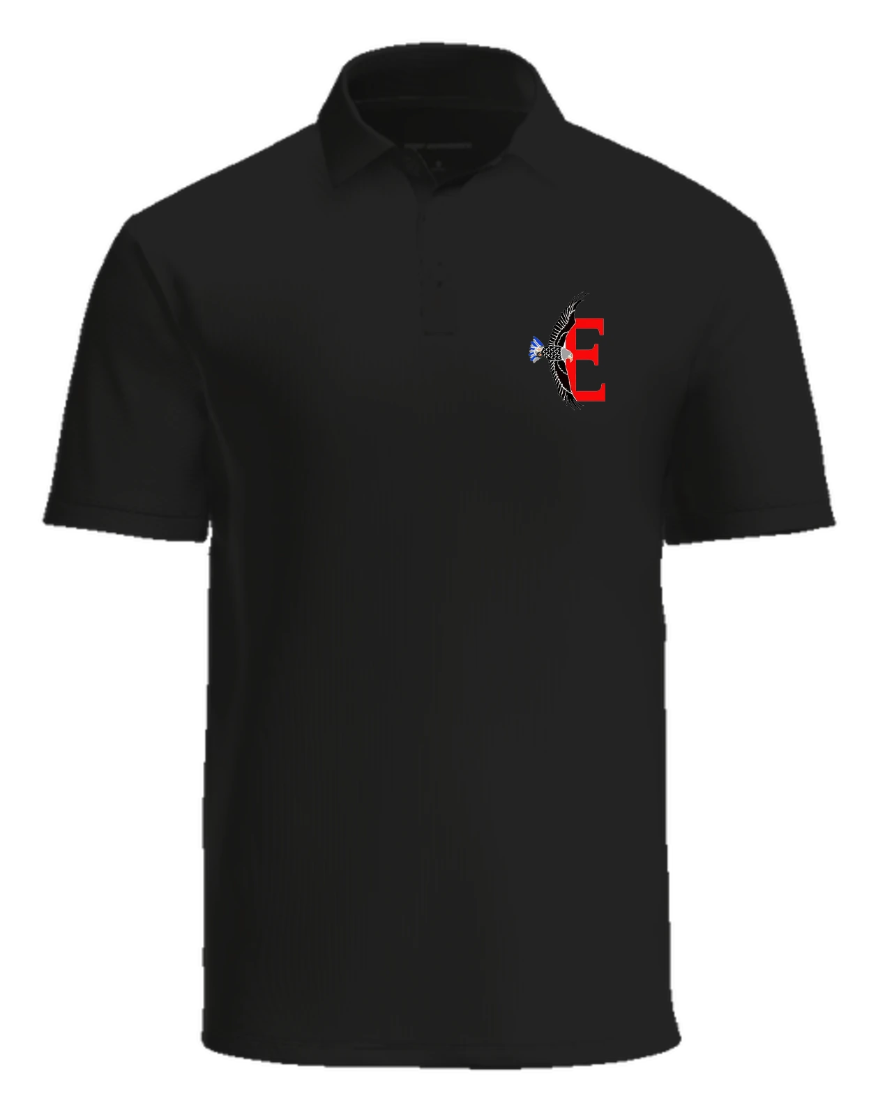 Edison Elementary Edison Elementary Polo — Black