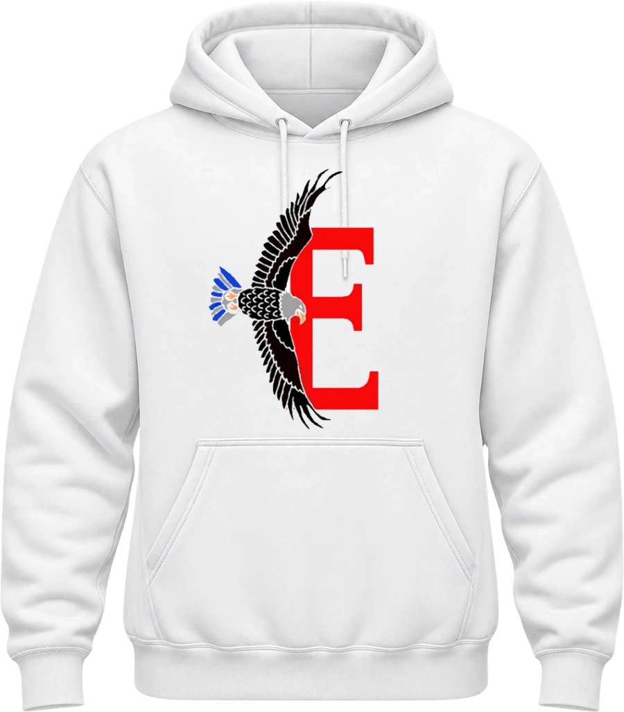 Edison Elementary Hoodie — White front