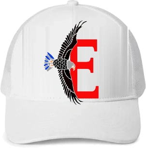 Edison Elementary Trucker Hat — White front