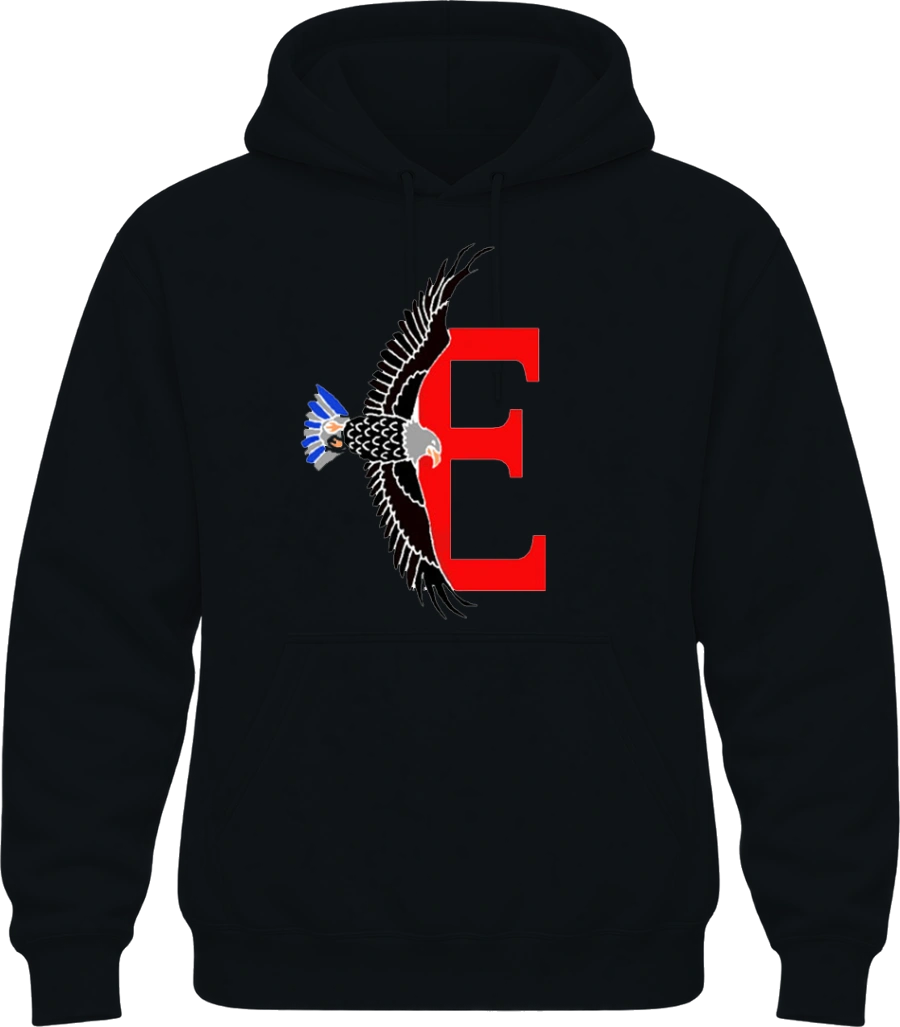 Edison Elementary Hoodie — Black front